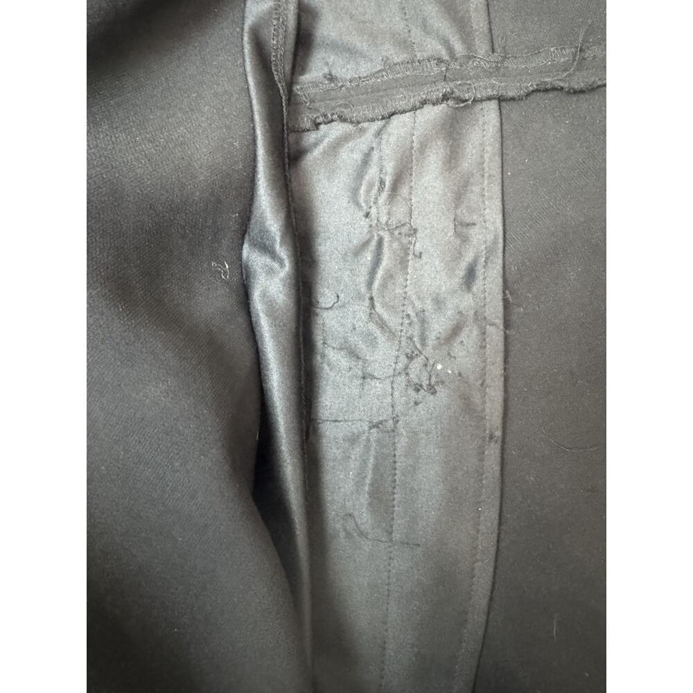 Vintage Lace Tiered Gown Jessica Howard Black Mother Bride Empire Formal 12 - Picture 10 of 16